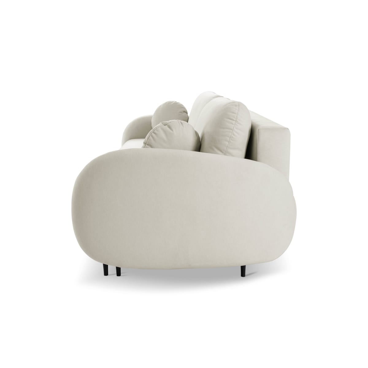 Nowoczesna sofa z funkcją spania SOFTI BEŻOWA