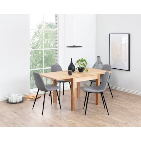 Krzesło Wilma Light Grey 21 tapicerowane