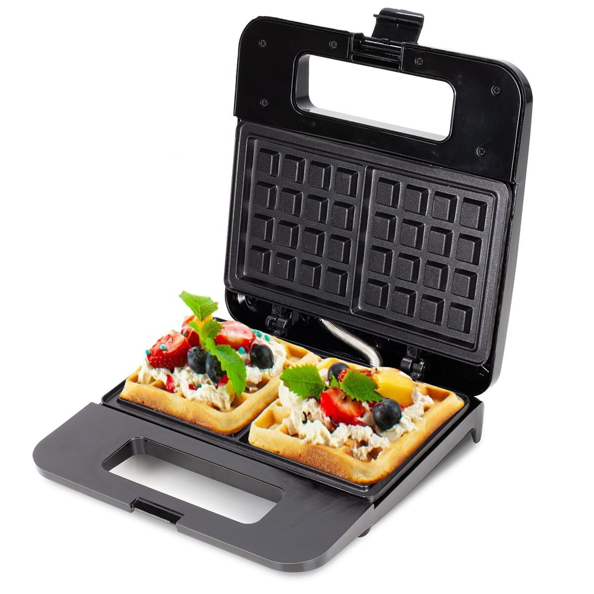 Gofrownica z nieprzywierającą powłoką 2 gofry 800W KAMILLE