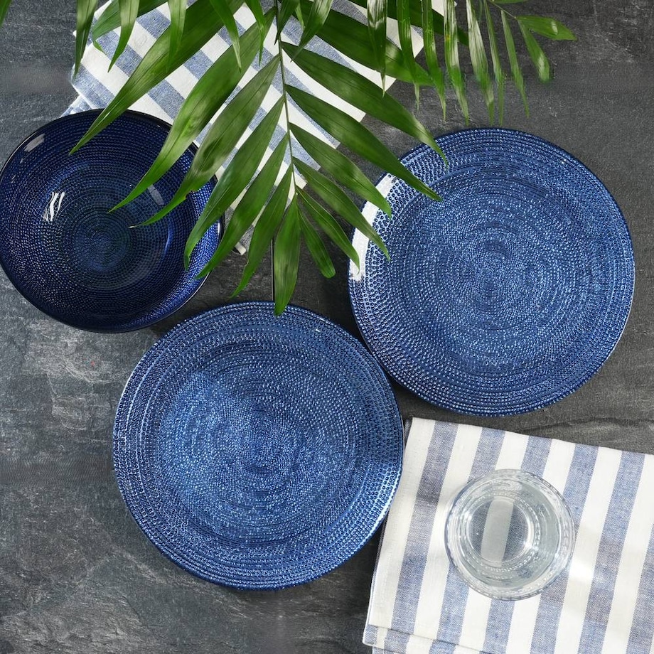 VILLA ITALIA Miseczka szklana 15,5 cm BLU INCANTO