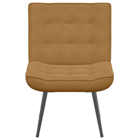 vidaXL Fotel relaksacyjny brązowy 64x74x84 cm aksamit