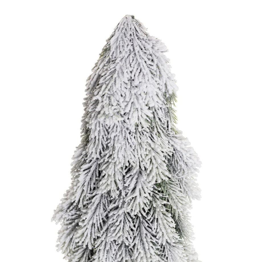 Choinka White Snow 100cm boże narodzenie, święta, świąteczne, biały-zielony, 25 x 25 x 100 cm