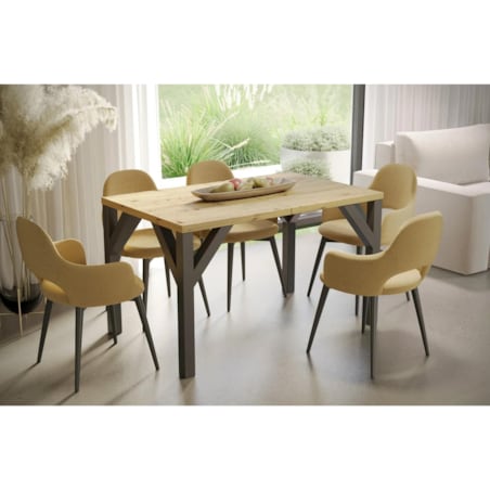 Stół rozkładany BALTIKA 130(240)x90 dąb artisan