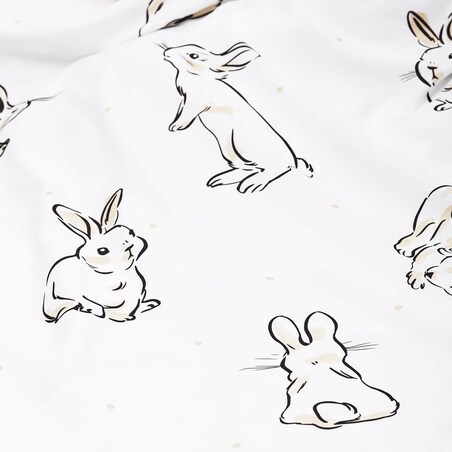 Pościel Króliki 140/200 + 70/80 cm