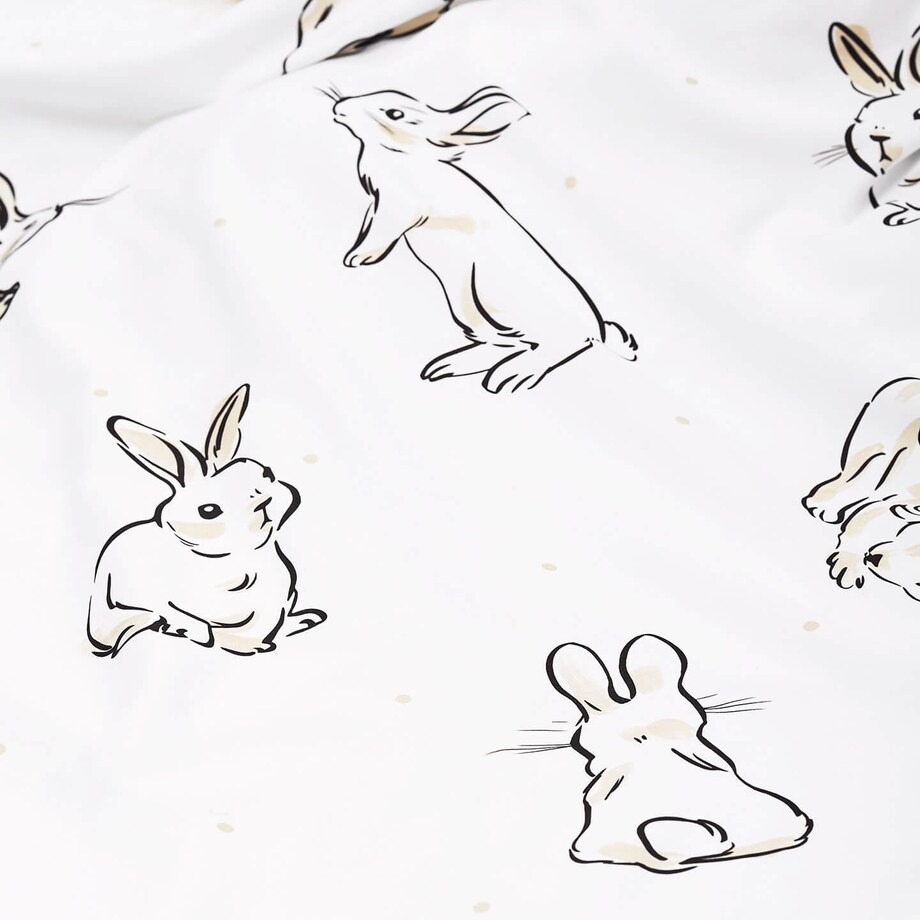 Pościel Króliki 140/200 + 70/80 cm