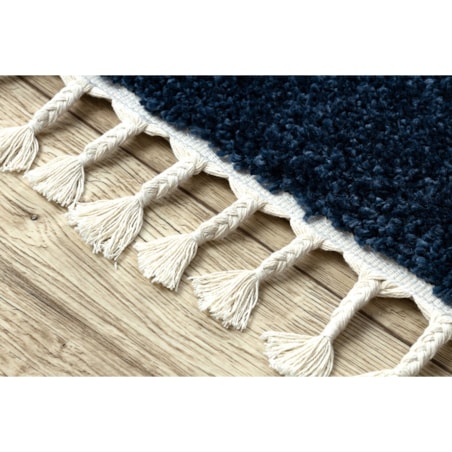 Dywan BERBER 9000 granatowy Frędzle 140x190 cm