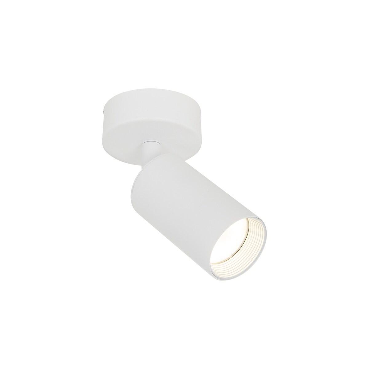 Lampa reflektor spot sufitowy TK Lighting AMIS WHITE 10794 GU10 biała złoty akcent nowoczesna ruchoma oprawa punktowa