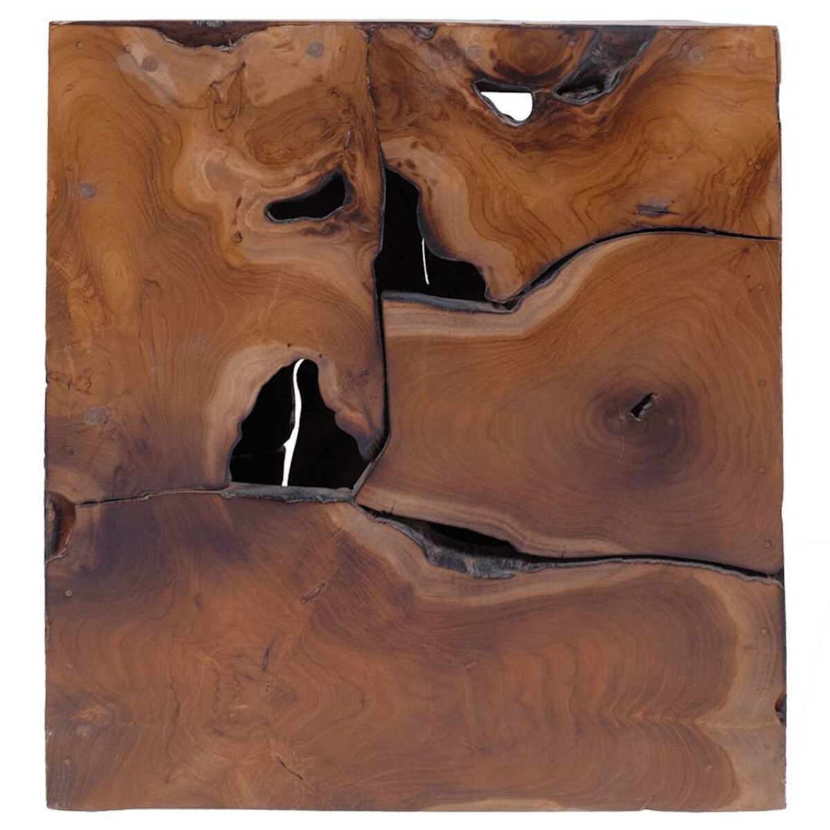 vidaXL Taborety / Stolik kawowy z litego drewna tekowego