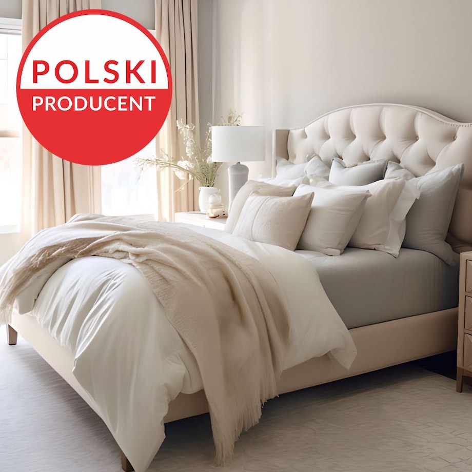 Prześcieradło jersey z elastanem z gumką 90x200 kolor popiel