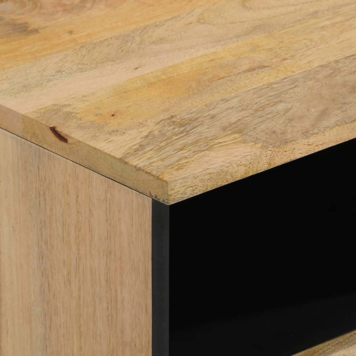 vidaXL Szafka nocna, 40x33x46 cm, lite drewno mango