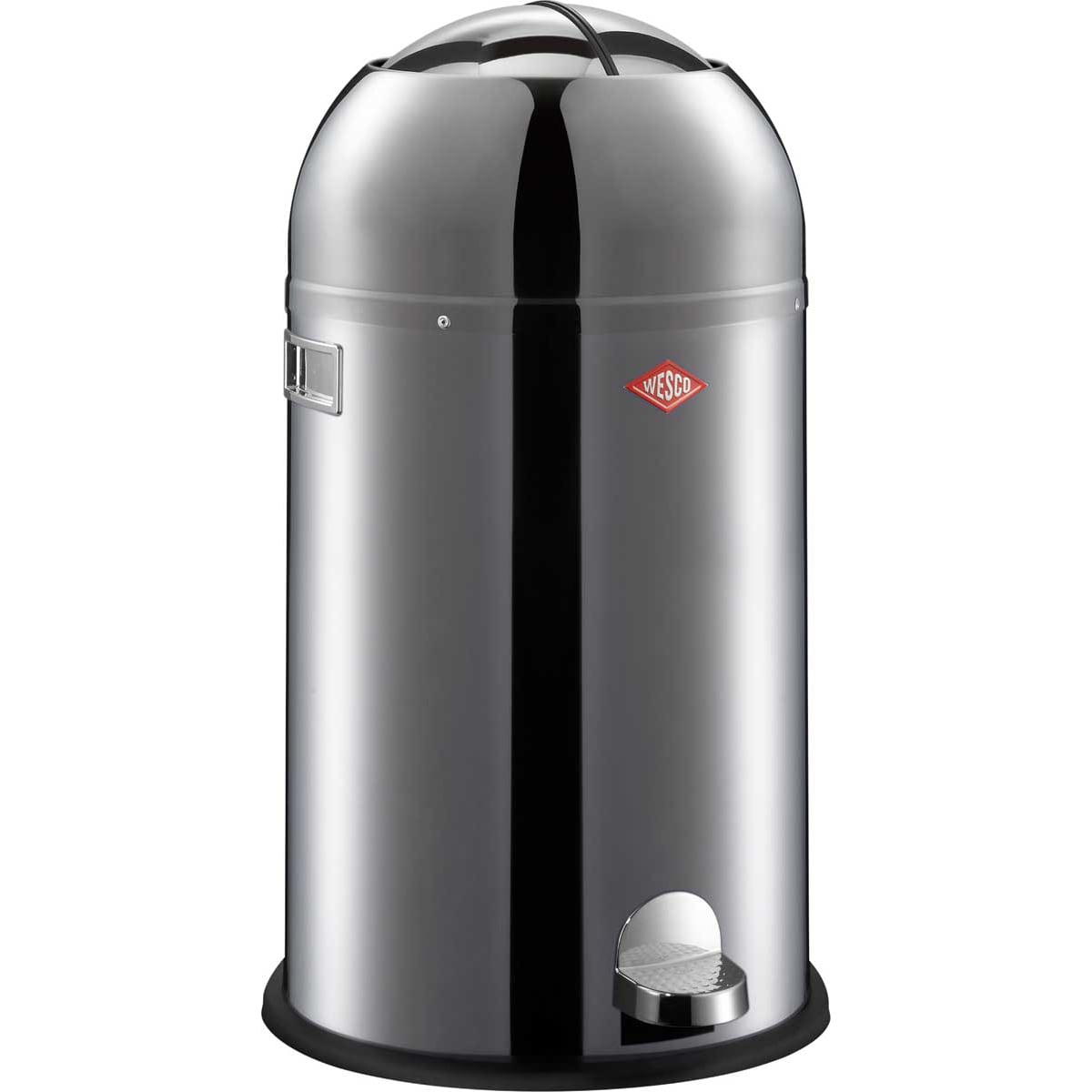 Kosz na śmieci stal nierdzewn Kickmaster Wesco