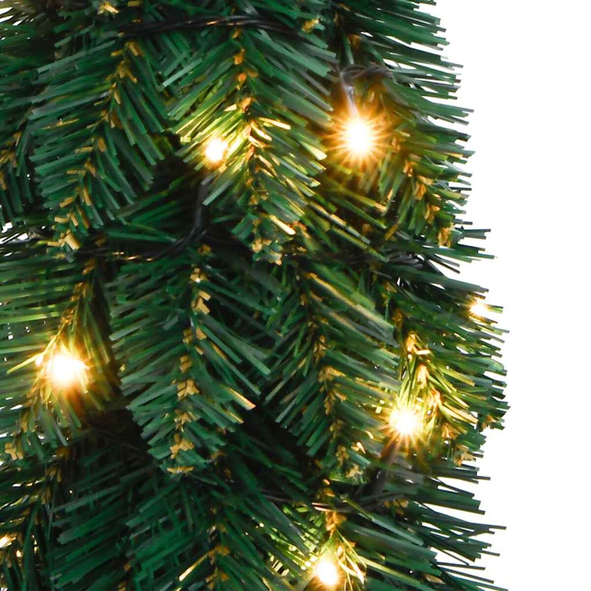 vidaXL Sztuczna choinka z 45 lampkami LED, 90 cm