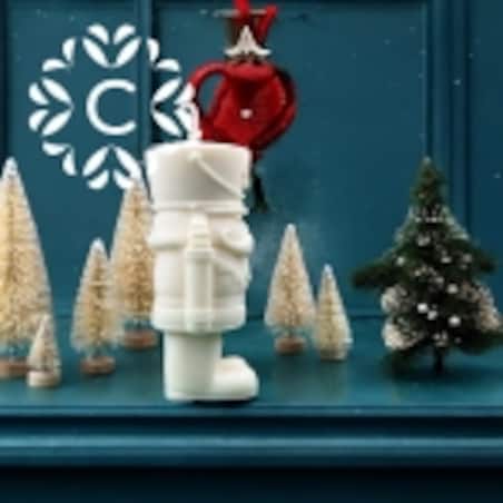 Świeca dekoracvyjna Świąteczny Dziadek do Orzechów