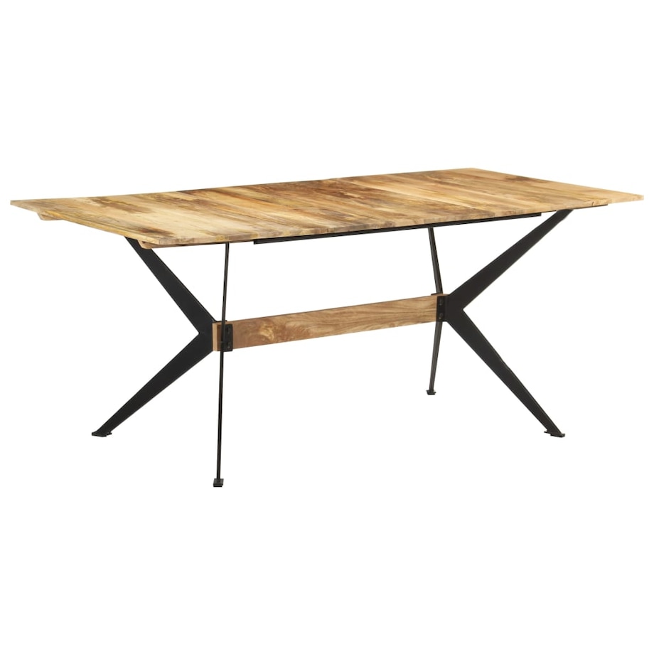 vidaXL Stół jadalniany, 180 x 90 x 76 cm, lite drewno mango