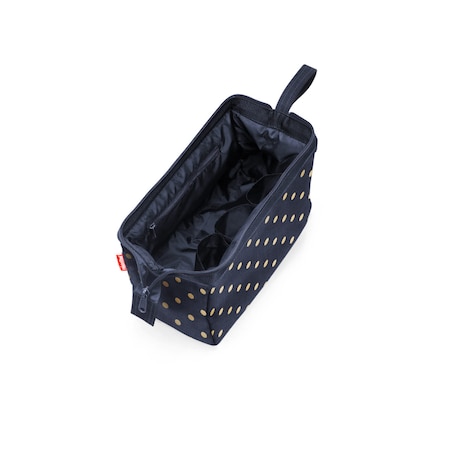 Kosmetyczka TRAVELCOSMETIC, metallic dots blue