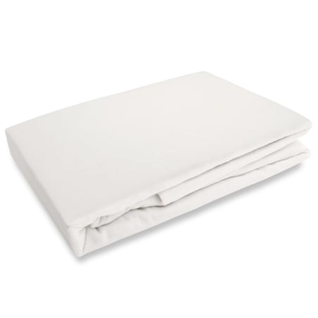 Prześcieradło flanela bez gumki 160x210 kolor ecru