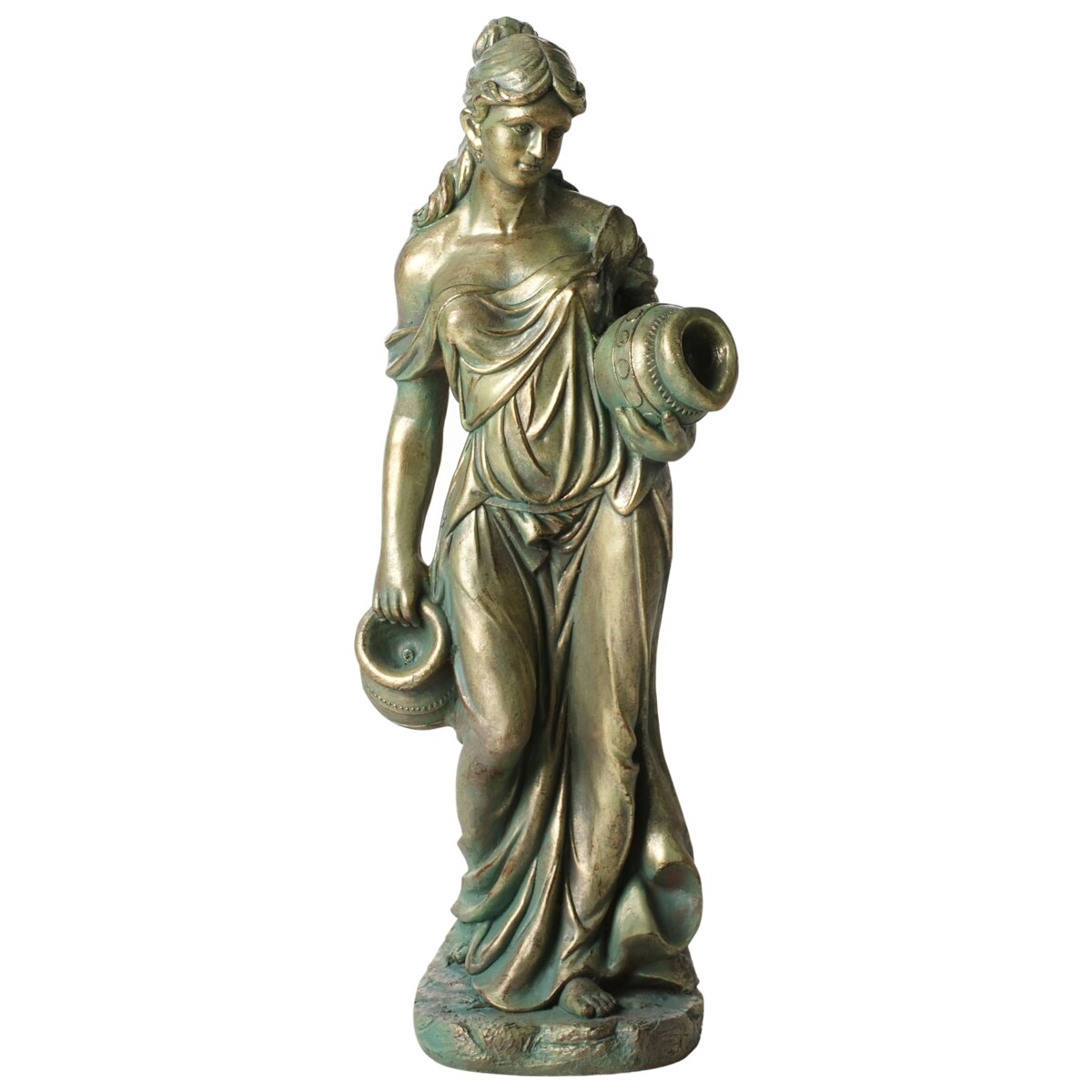 Figurka ogrodowa TRYPOLIS Kobieta Zielony