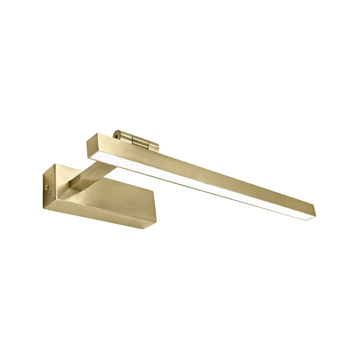 Kinkiet Swe031-1W 40Cm Led Złoty Szczotkowany, Metal, Tworzywo Sztuczne