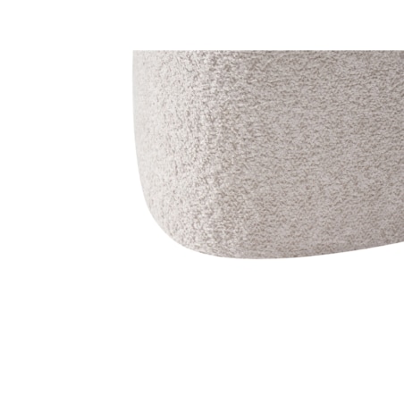 Puf SCOTIA Szenil Beżowy 40 cm 33 cm 44 cm