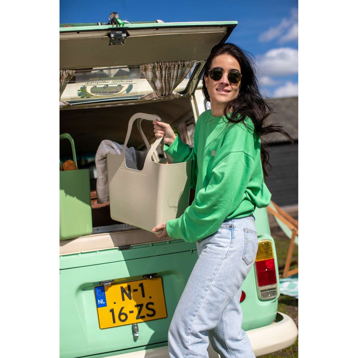 Wielofunkcyjna torba na zakupy, plażę TASCHE XL, KOZIOL