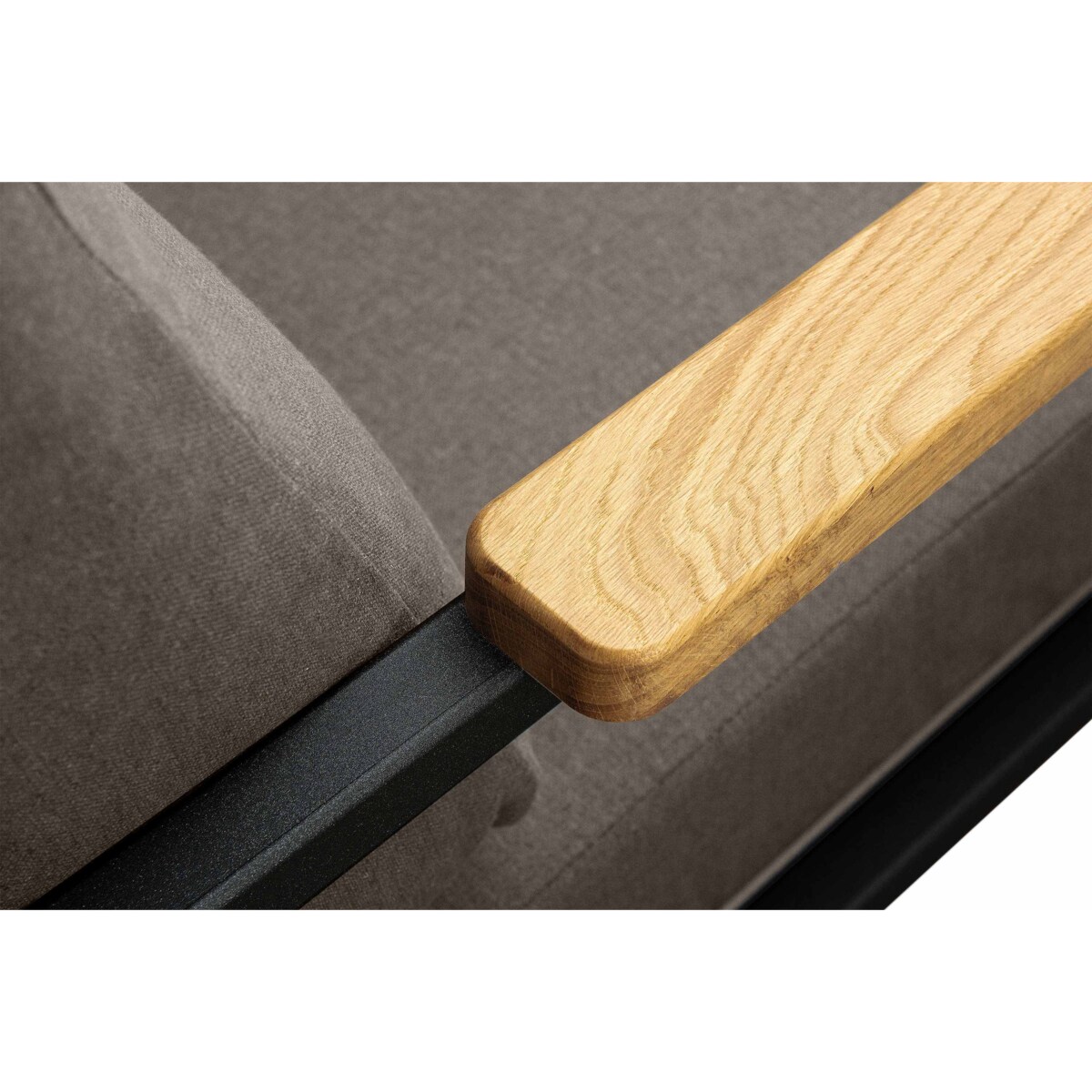 KONSIMO TRIBO Fotel ogrodowy ze stali w stylu industrialnym