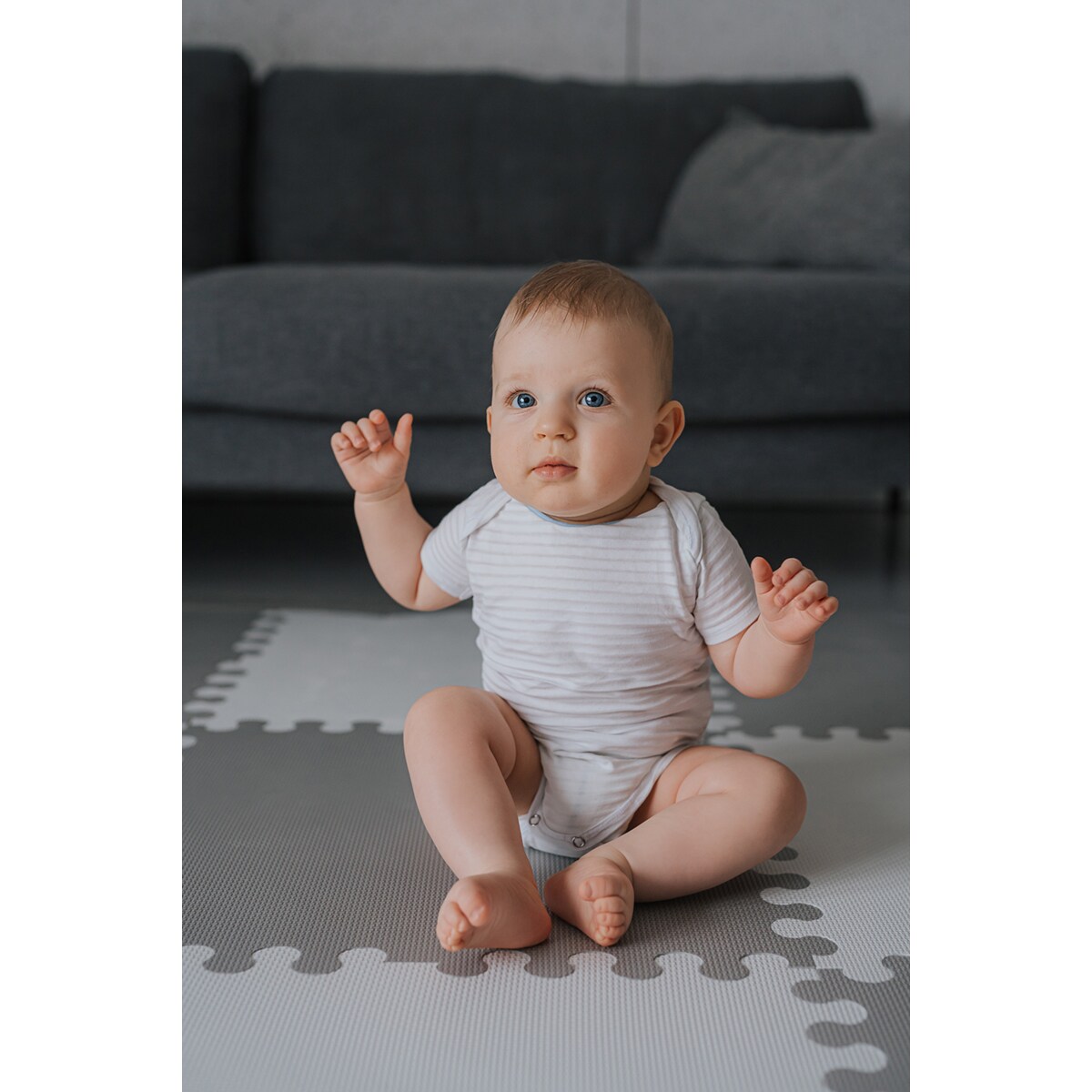 Mata piankowa Biscuit PREMIUM Grey