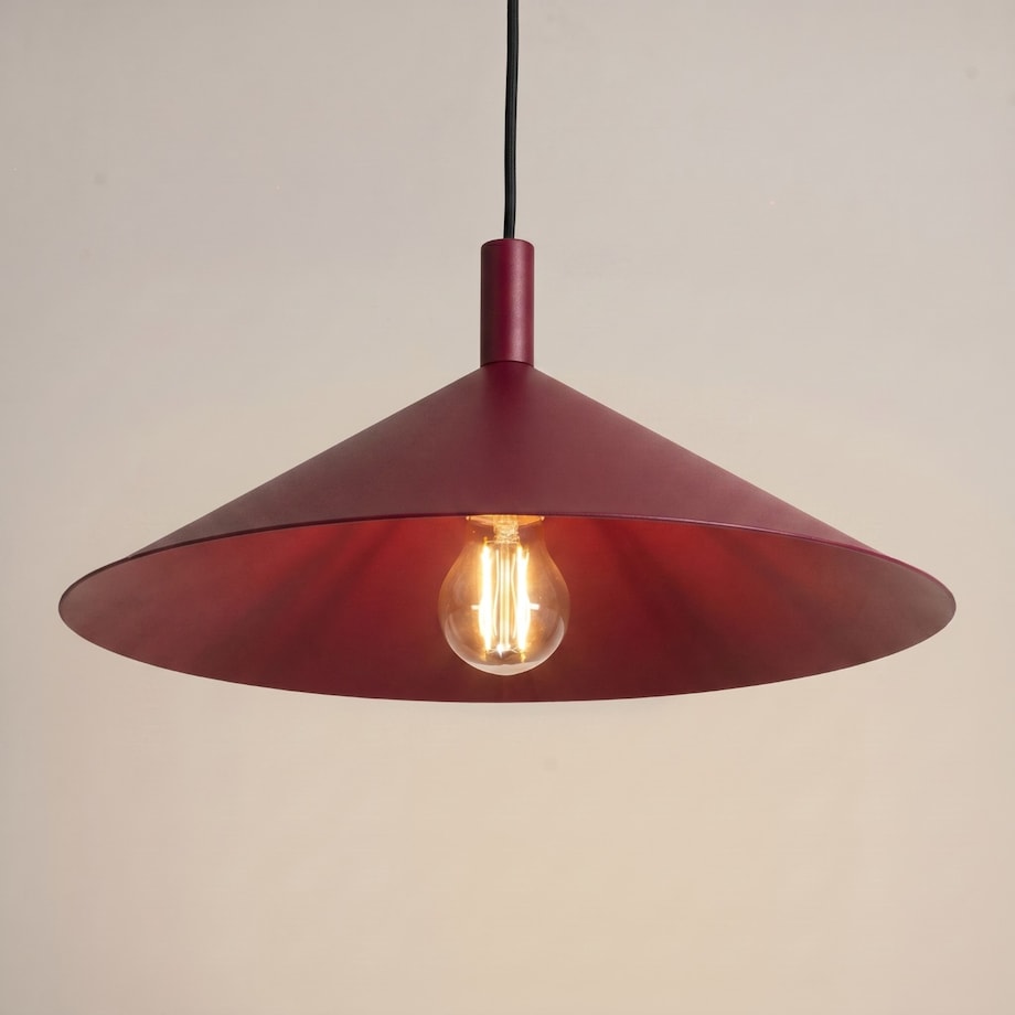 Lampa wisząca NOX 40 burgund