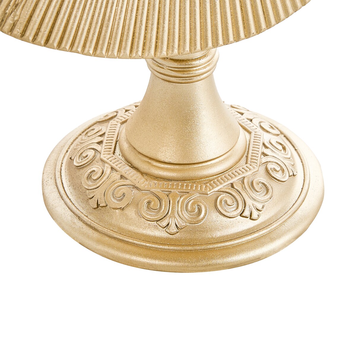 Zestaw 2 dekoracji świątecznych ERVASTI 32/41 cm Choinka Złoty