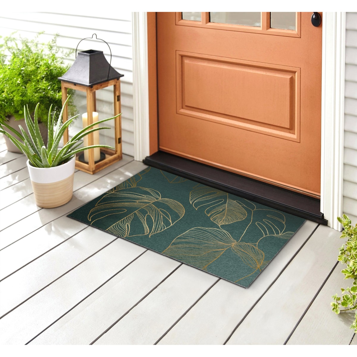 Wycieraczka zewnętrzna Liście monstery 60x40cm