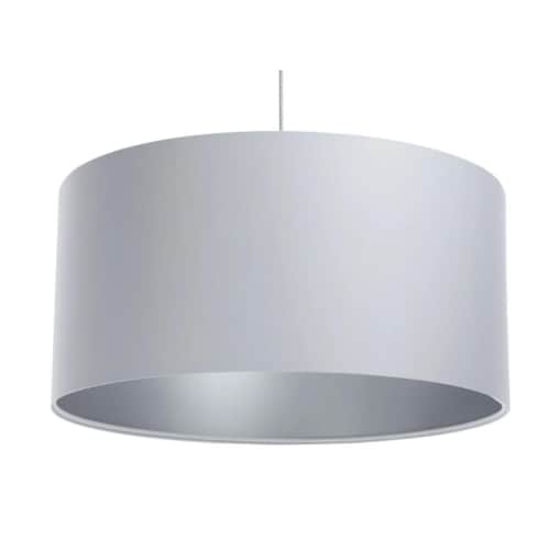 Lampa wisząca MODERN 50 szara/srebrna