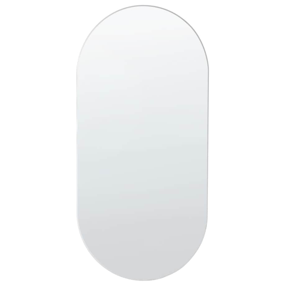 Lustro ścienne ALFORTVILLE 40 cm 80 cm Srebrny