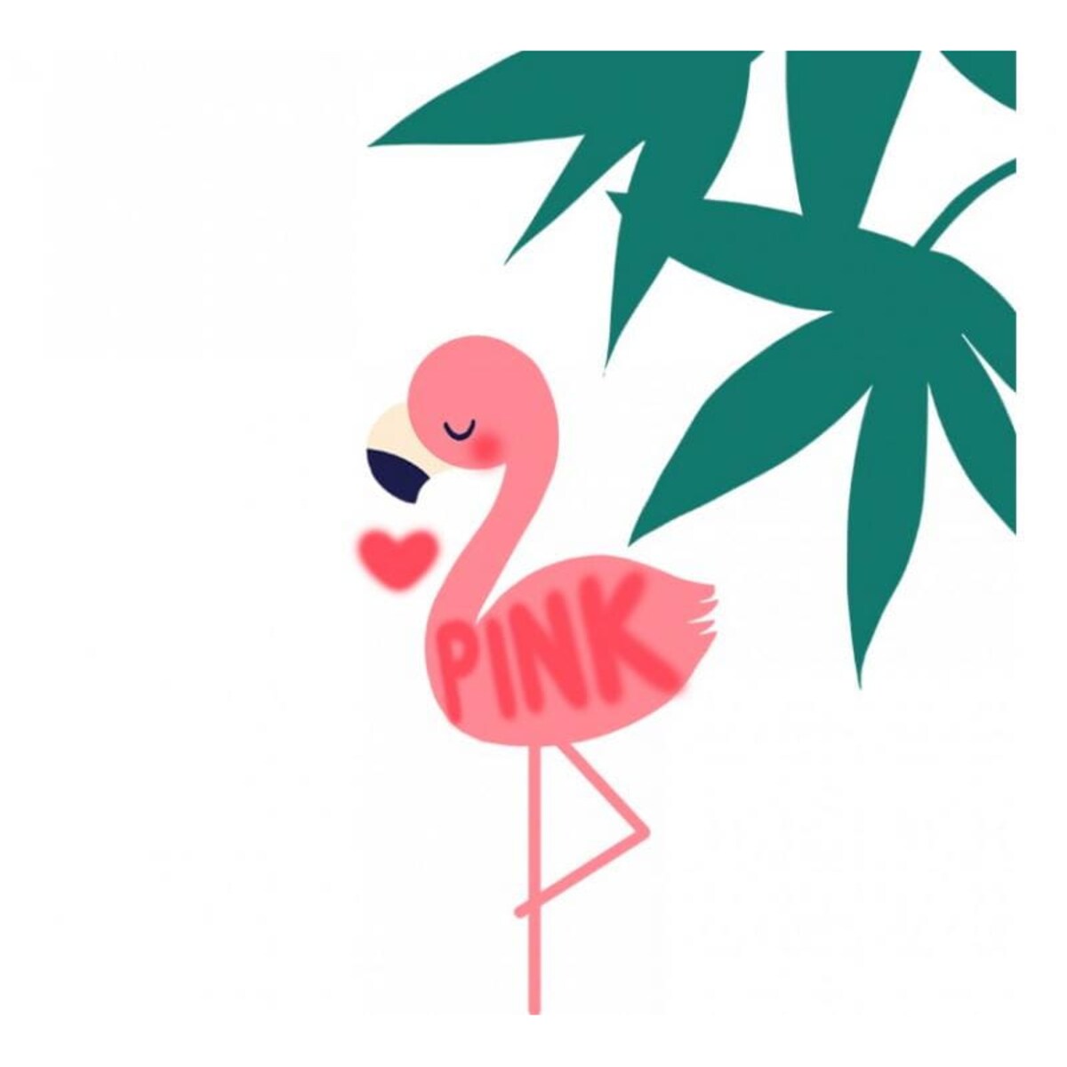 Dziecięcy parasol przezroczysty z gwizdkiem, Flaming