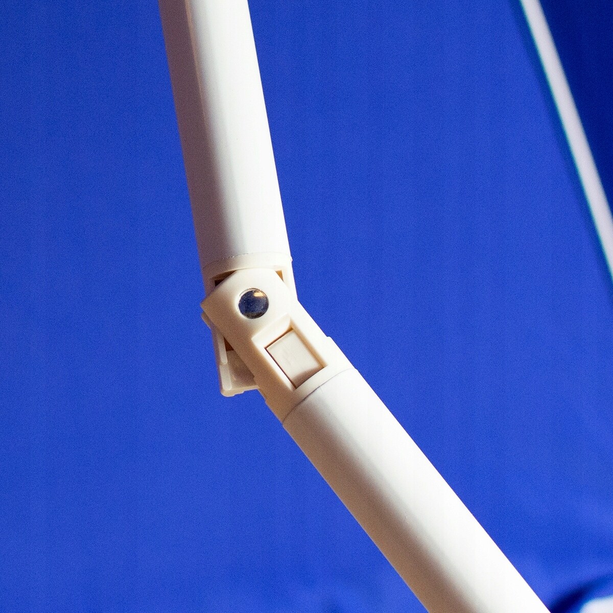 Parasol Ogrodowy Plażowy Na Balkon Taras Łamany Z Falbaną 240 Cm