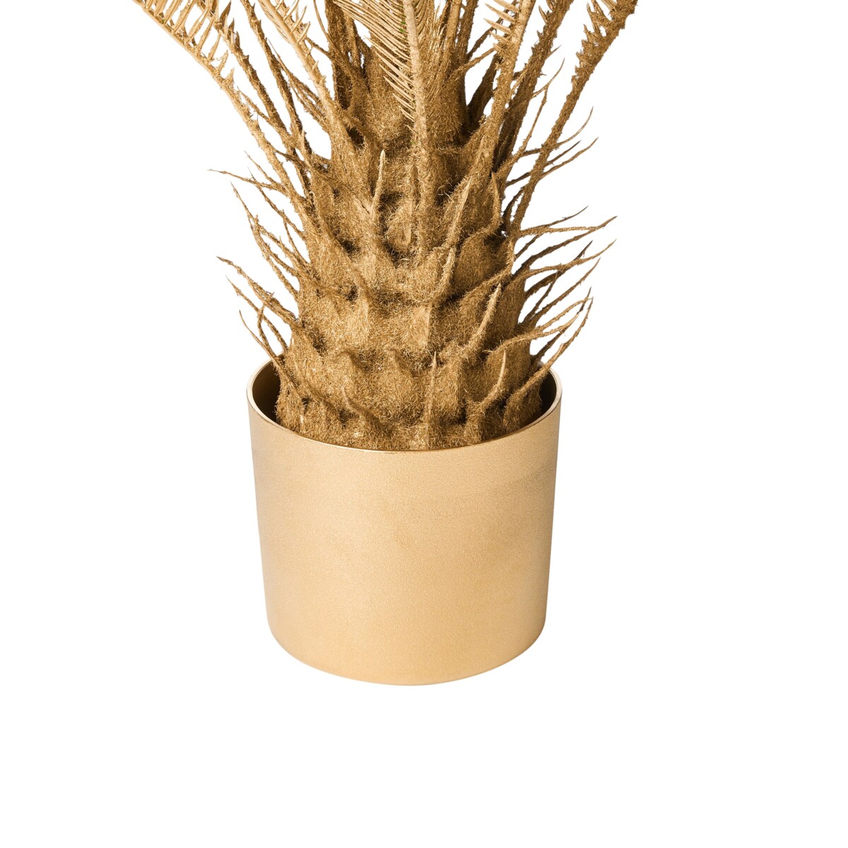 Sztuczna roślina ARECA PALM TREE 70 cm Złoty