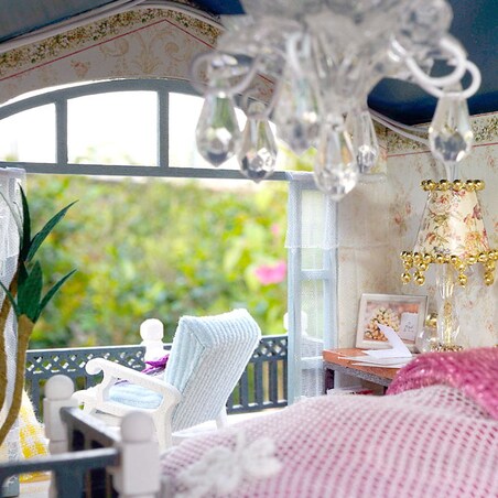 Miniaturowy domek - Amerykański cottage