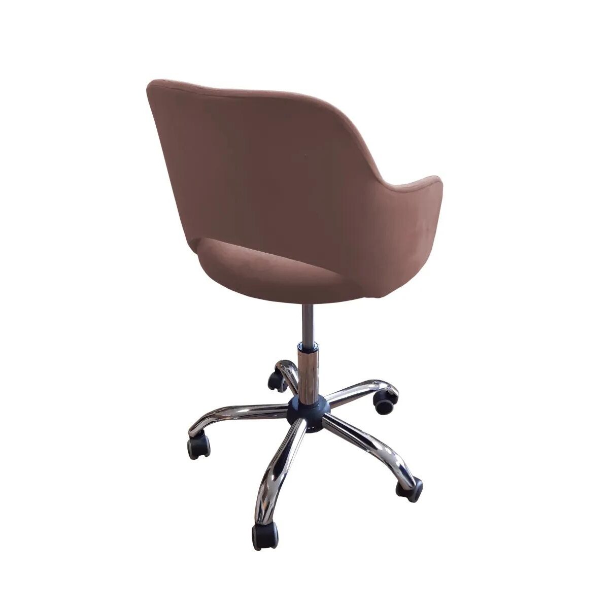 Fotel IZMA VELVET różowy