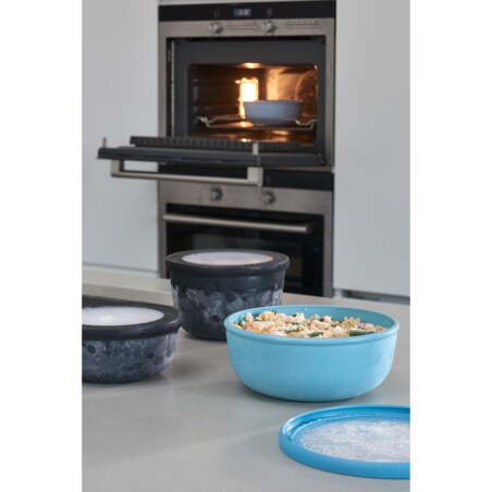 Zestaw 3 misek Cirqula okrągła 500 1000 2000 Nordic Blue 106231015700
