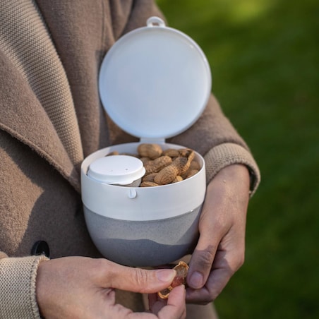 Śniadaniówka, pojemnik na sałatkę i sos BENTOBOX M, 2 elementy, KOZIOL