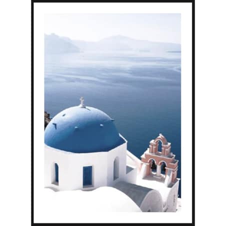 Poster Story, Plakat, Obraz - Santorini, wymiary 50 x 70 cm