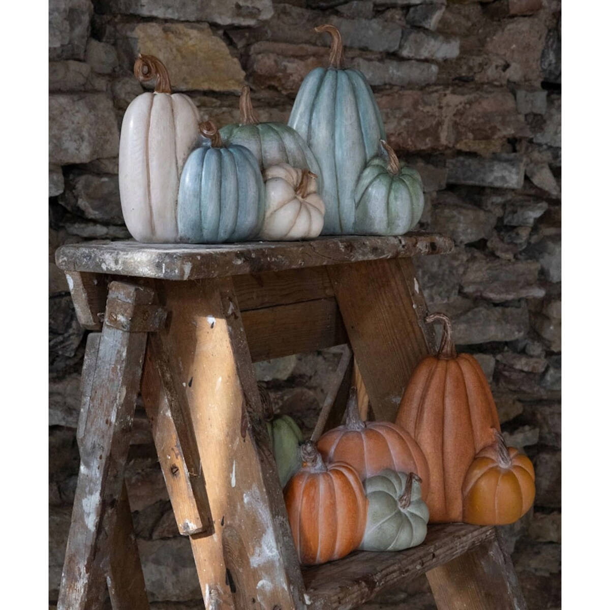 FIGURKA OGRODOWA WODOODPORNA DYNIA OZDOBNA NA HALLOWEEN JESIEŃ BALKON TARAS
