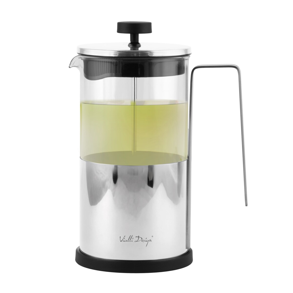 Zaparzacz do kawy i herbaty 1000 ml Diamante srebrny 0688