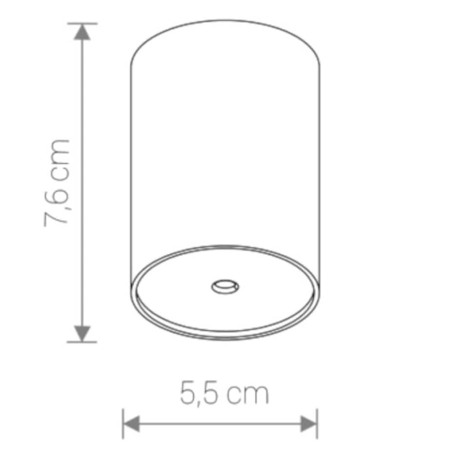 Puszka montażowa do lamp Cameleon 8550 Nowodvorski metalowa czarna