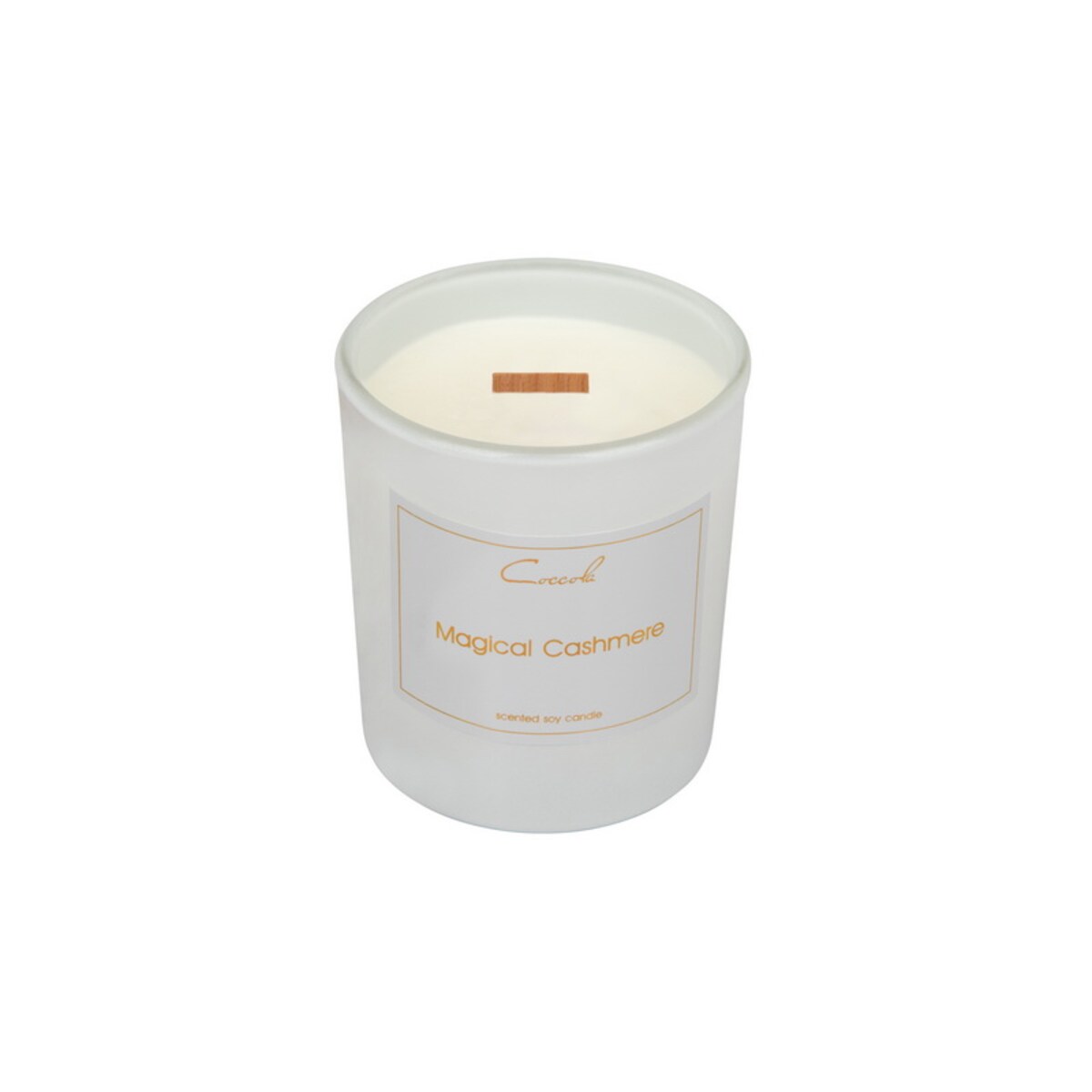 Magical Cashmere- 160 gram ekologiczna naturalna świeca sojowa