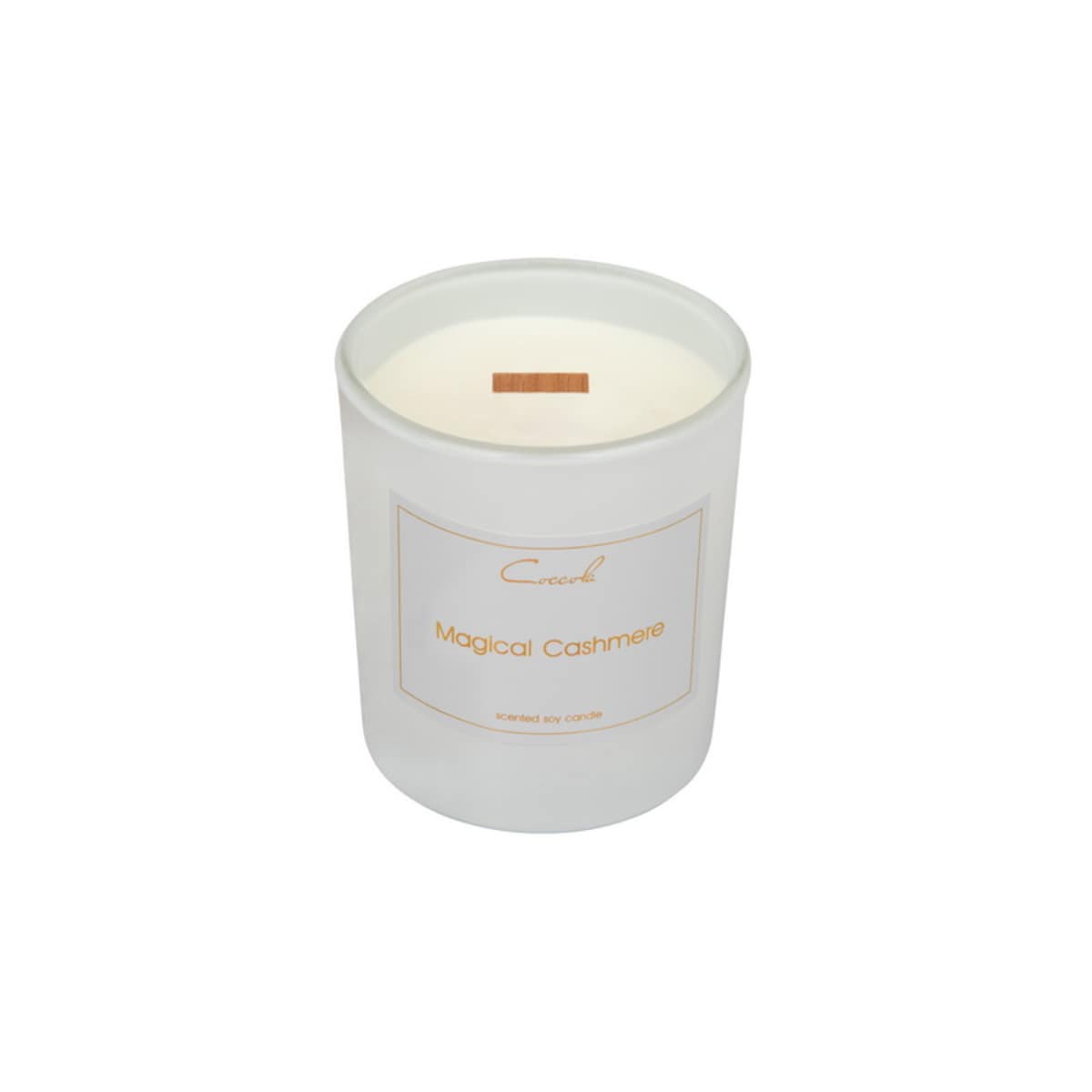 Magical Cashmere- 160 gram ekologiczna naturalna świeca sojowa