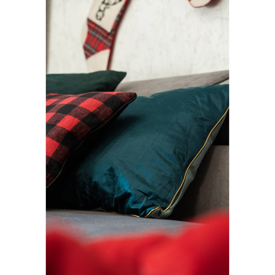 Błyszcząca poduszka dekoracyjna NORIA, 45 x 45 cm