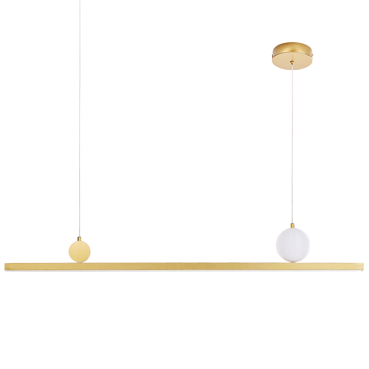 Lampa wisząca LED ALWAND Metal Złoty