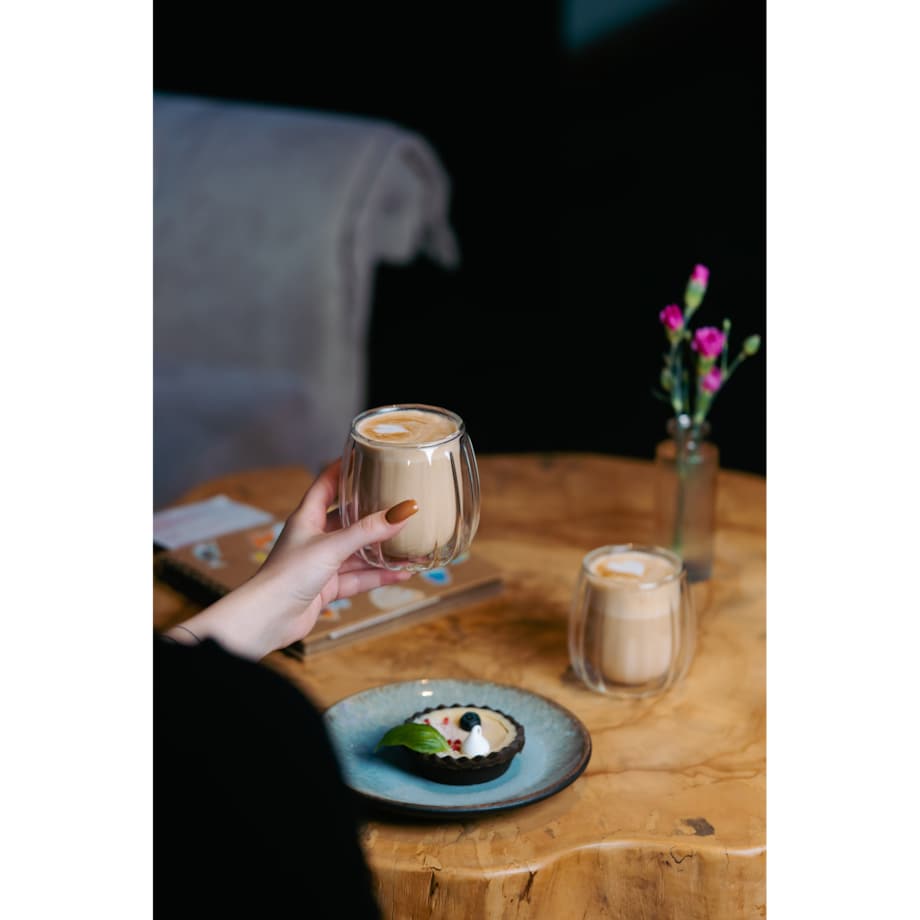 Komplet 2 szklanek niskich Tulip 250 ml 8982