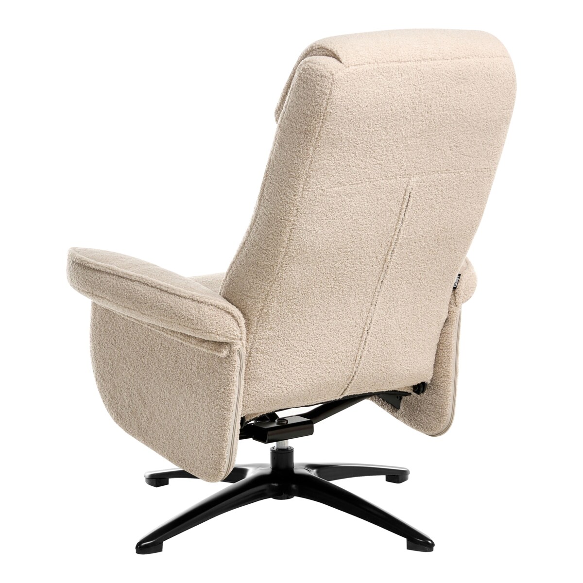 Rozkładany fotel GERAS Boucle Beżowy