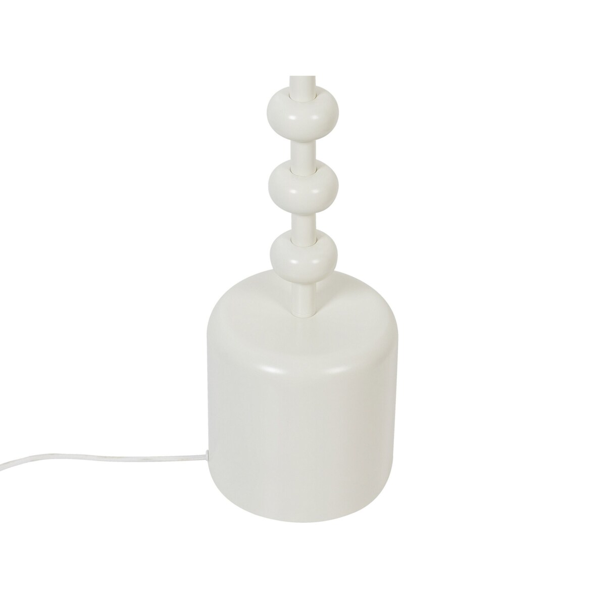 Lampa podłogowa metalowa biała KRIOS