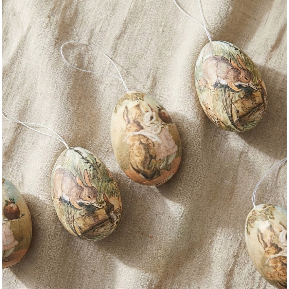 ZAWIESZKA DEKORACJA NA WIELKANOC JAJKO JAJO 2 szt NA DRZEWKO DRZWI PREZENT